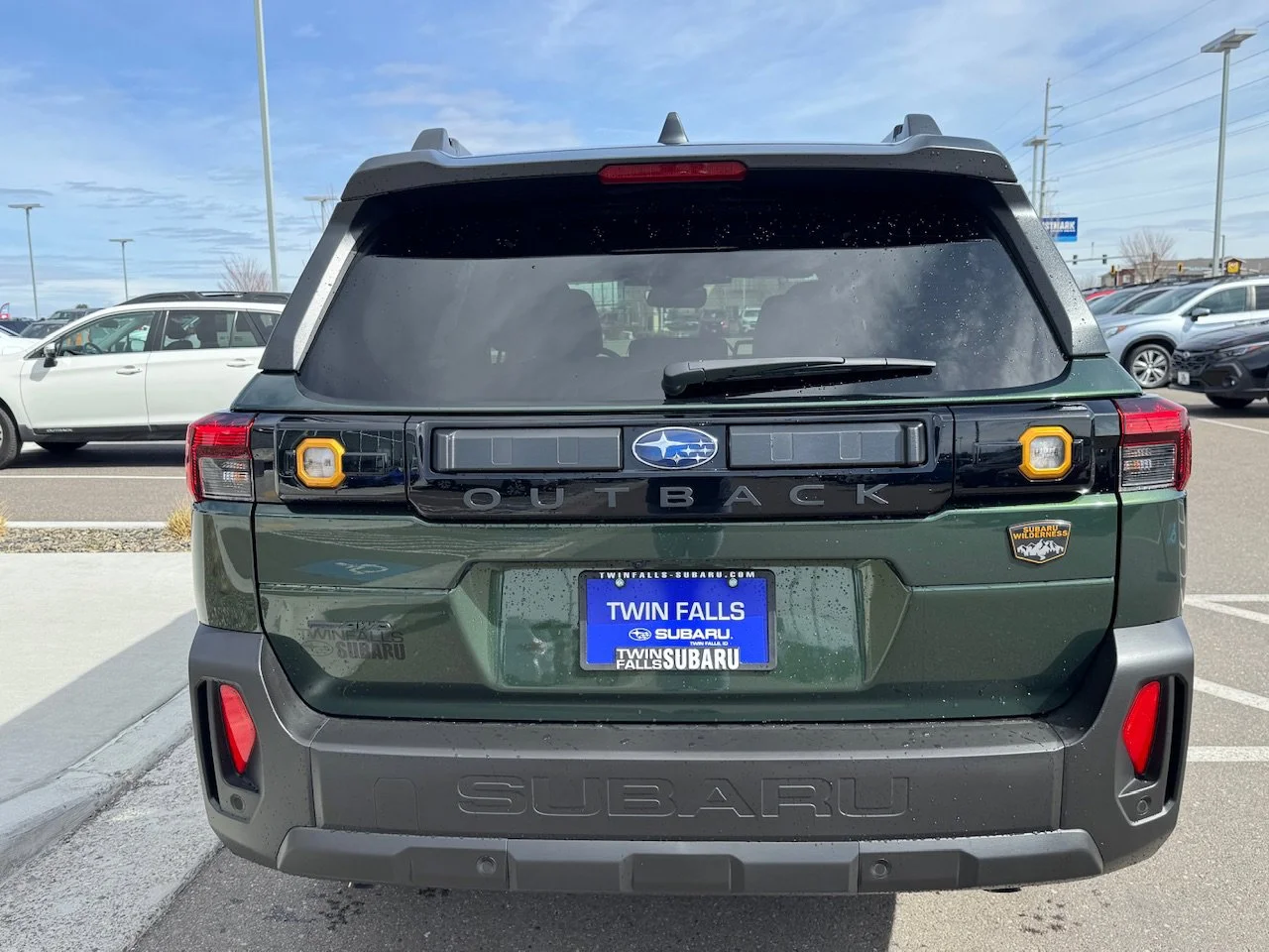 New 2026 Deep Emerald Green Pearl Subaru Wilderness image 6