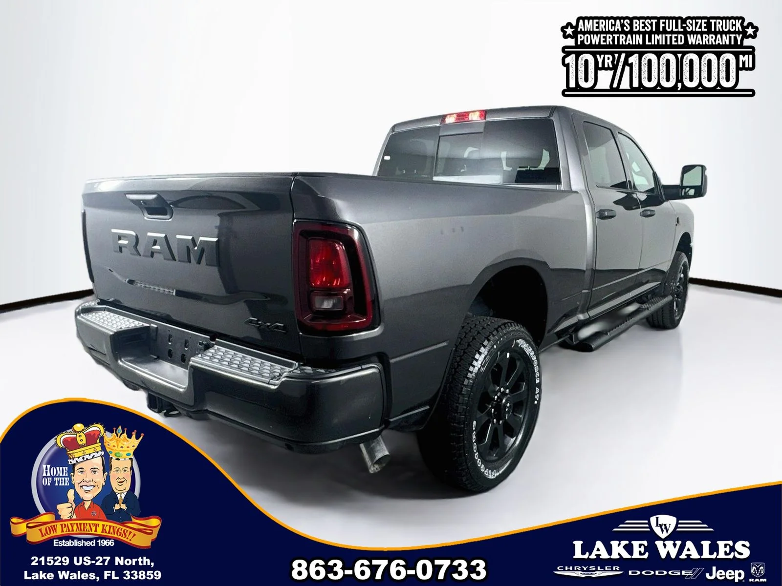 New 2026 Granite Crystal Metallic Clear-Coat Exterior Paint RAM  image 7