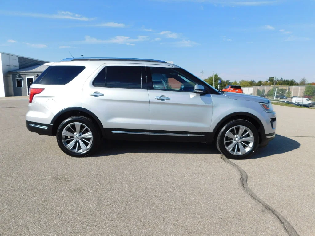 Used 2018 Ford Explorer Limited with VIN 1FM5K8F89JGA85761 for sale in Richmond, IN