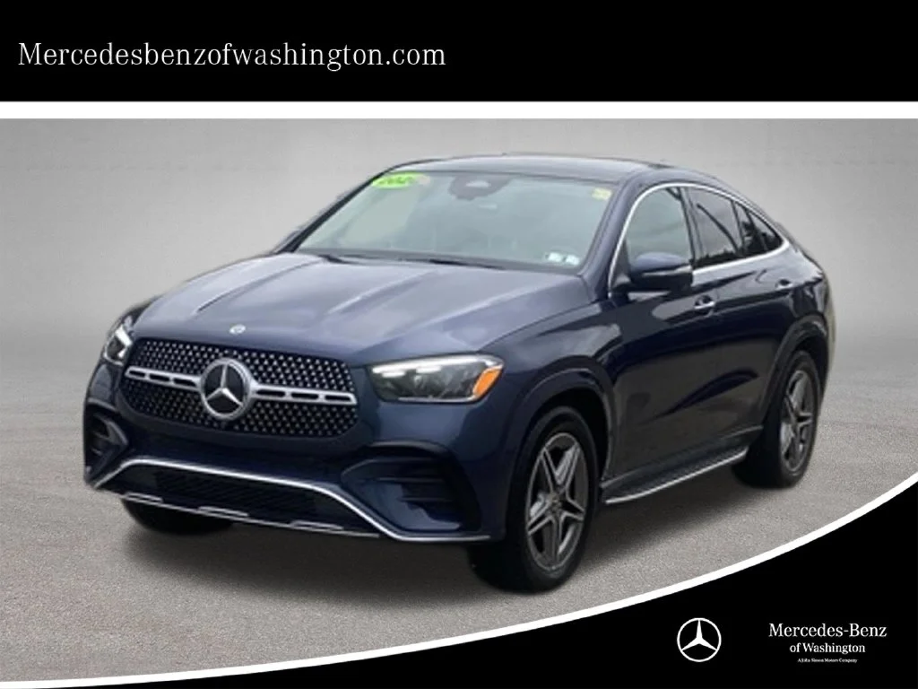 Used 2026 Blue Mercedes-Benz GLE 450 Coupe image 1