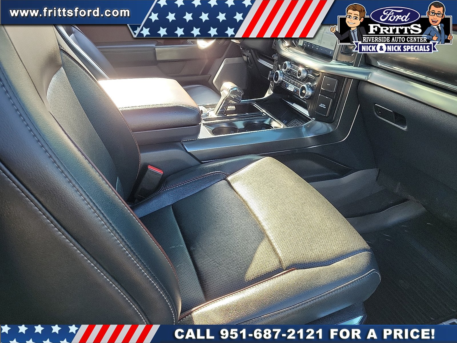Certified Used 2023 Blue Metallic Ford LARIAT image 16