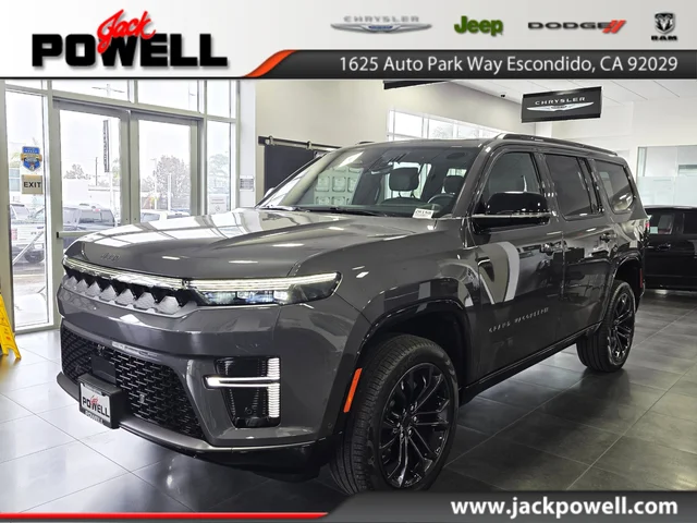 2026 Jeep Grand Wagoneer Summit Obsidian