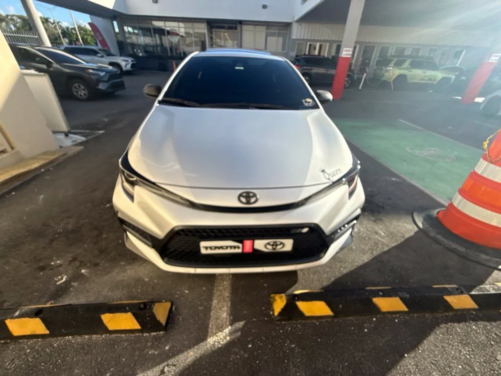 Used 2022 Silver Toyota SE image 2
