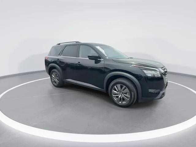 Used 2025 Black Nissan SV image 2
