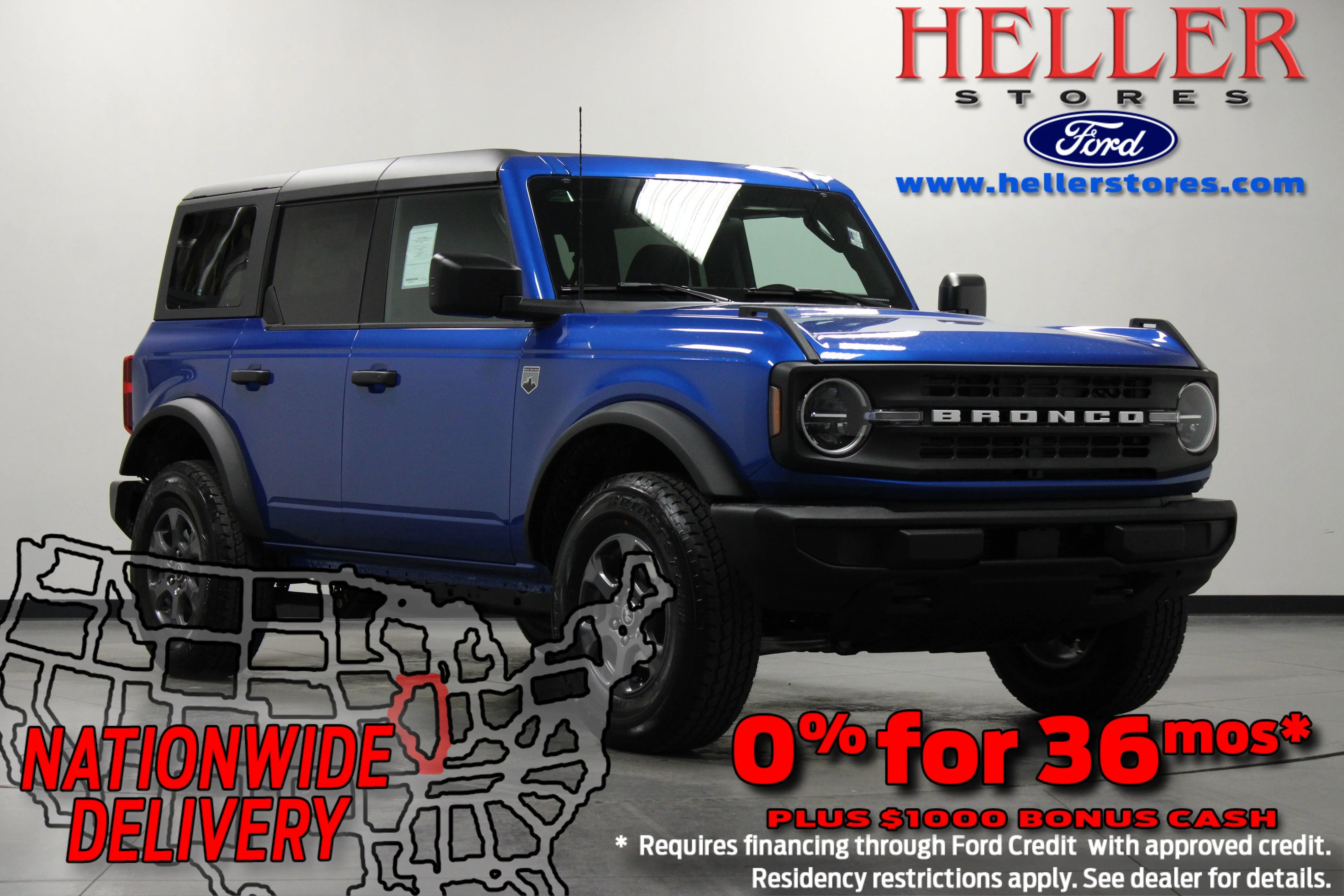 New 2026 Velocity Blue Metallic Ford Big Bend® image 1