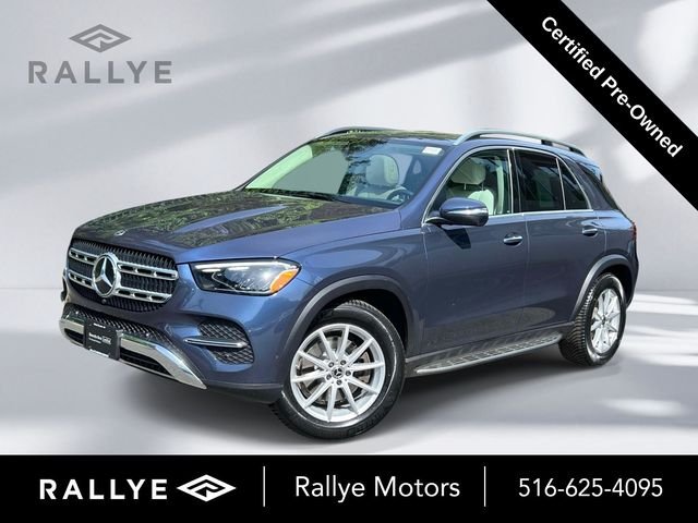 Certified Used 2024 Blue Mercedes-Benz GLE 350 image 1