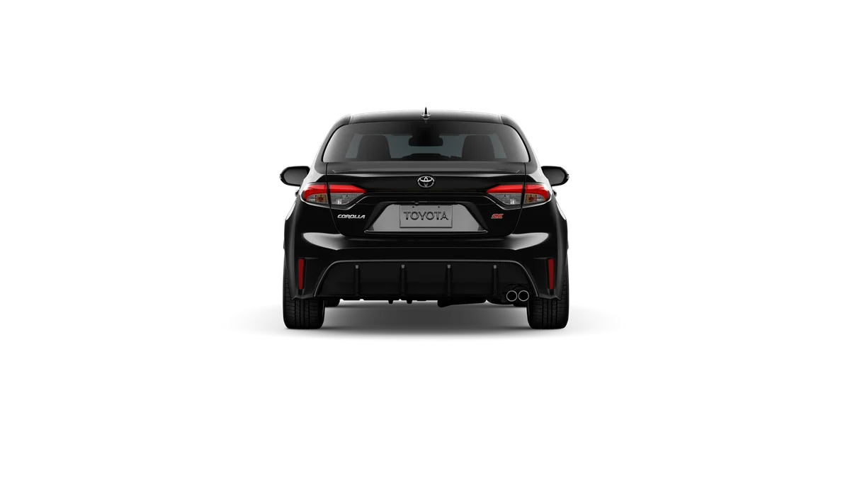 New 2026 Midnight Black Metallic Toyota SE image 8