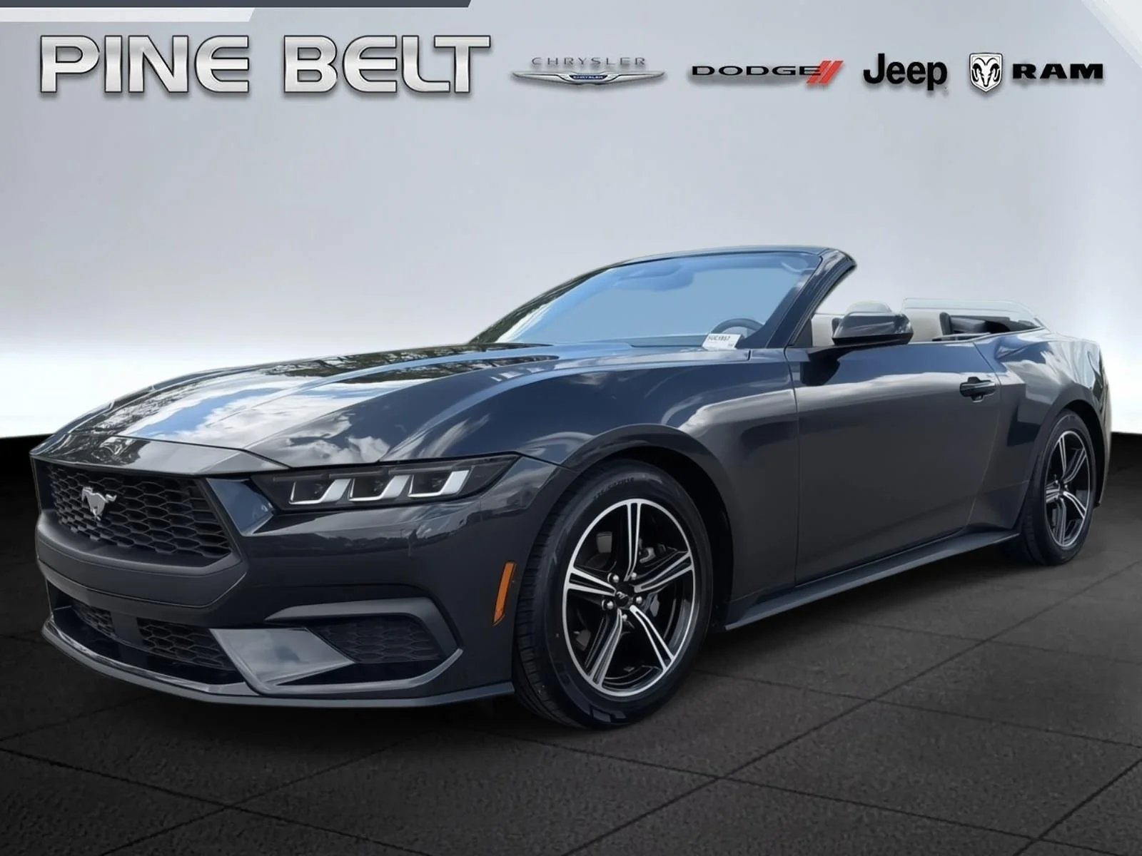 Used 2024 Dark Matter Gray Ford EcoBoost Premium image 1