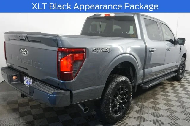 New 2026 Carbonized Gray Metallic Ford XLT image 3