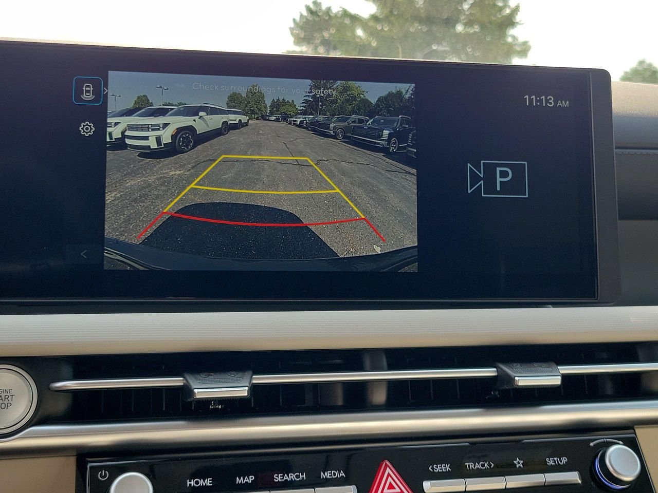 New 2026 Amazon Gray Hyundai SEL AWD image 25