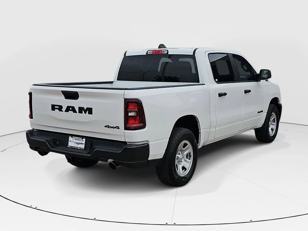 New 2026 Bright White Clear-Coat Exterior Paint RAM Tradesman image 3