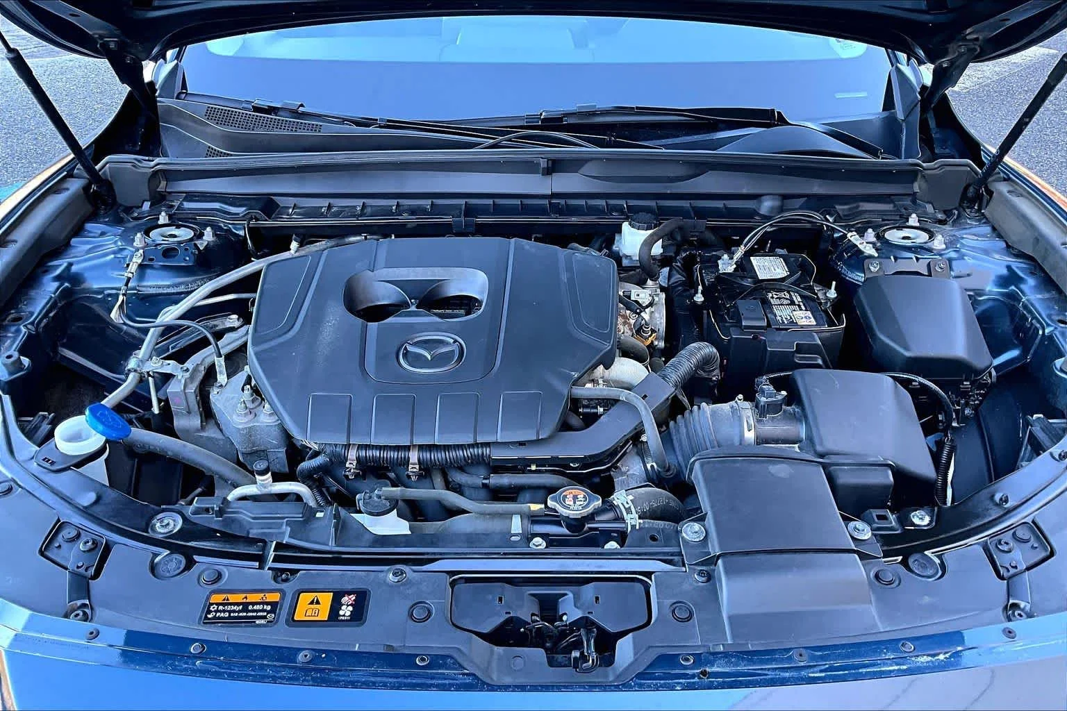 Used 2025 Ingot Blue Metallic Mazda 2.5 S Preferred Package image 29