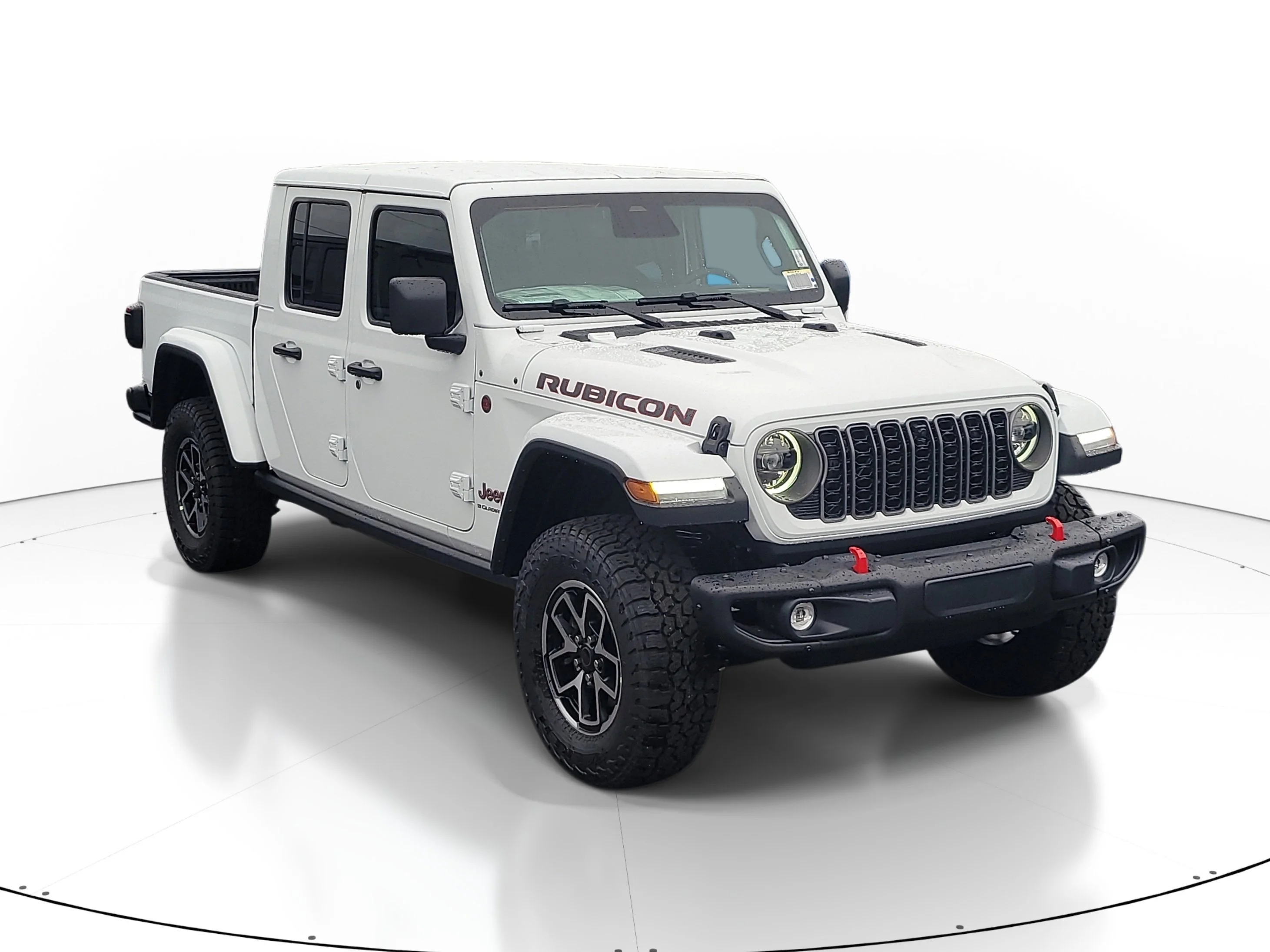 New 2026 Bright White Clearcoat Jeep Rubicon X image 1