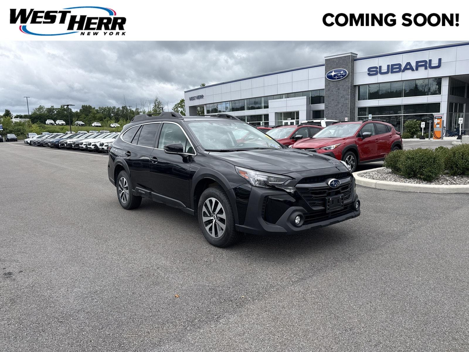 Used 2024 Crystal Black Silica Subaru Premium image 1