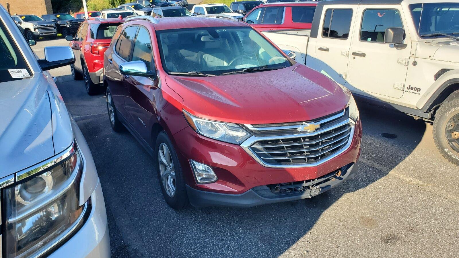 Used 2018 Chevrolet Equinox Premier with VIN 2GNAXMEV6J6187546 for sale in Morganton, NC