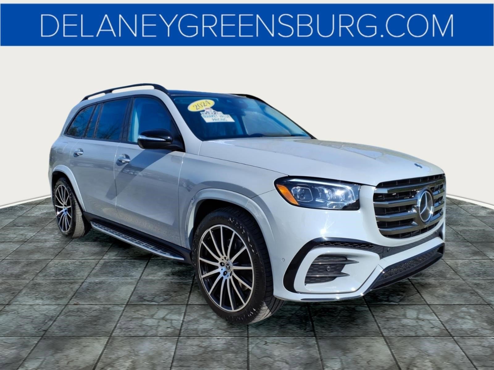 Gray 2024 Mercedes-Benz GLS 580 4MATIC SUV / Crossover All-Wheel Drive