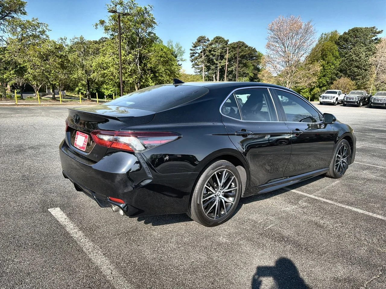 Used 2024 Black Toyota SE image 8