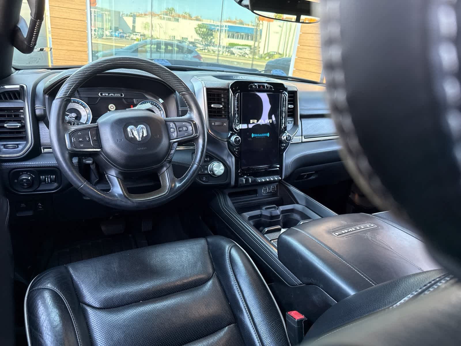 Used 2021 Diamond Black Crystal Pearlcoat Ram Limited image 19
