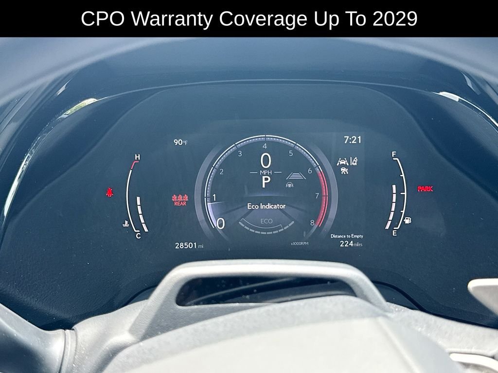 Certified Used 2023 White Pearl Lexus 350 Luxury image 3