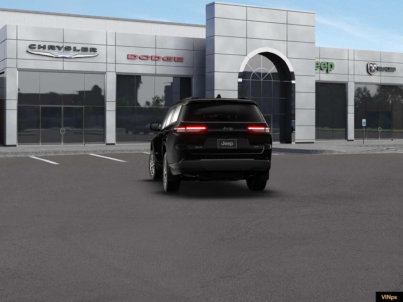 New 2026 Diamond Black Crystal Pearlcoat Jeep Laredo X image 13