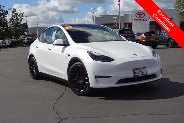 Used 2023 Tesla Model Y Performance with VIN 7SAYGDEFXPF773639 for sale in Elk Grove, CA