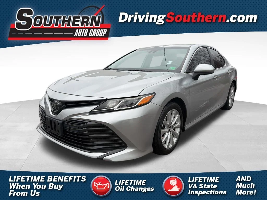 Used 2019 Silver Toyota LE image 1