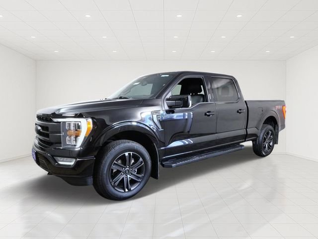 Certified Used 2021 Black Ford Lariat image 3