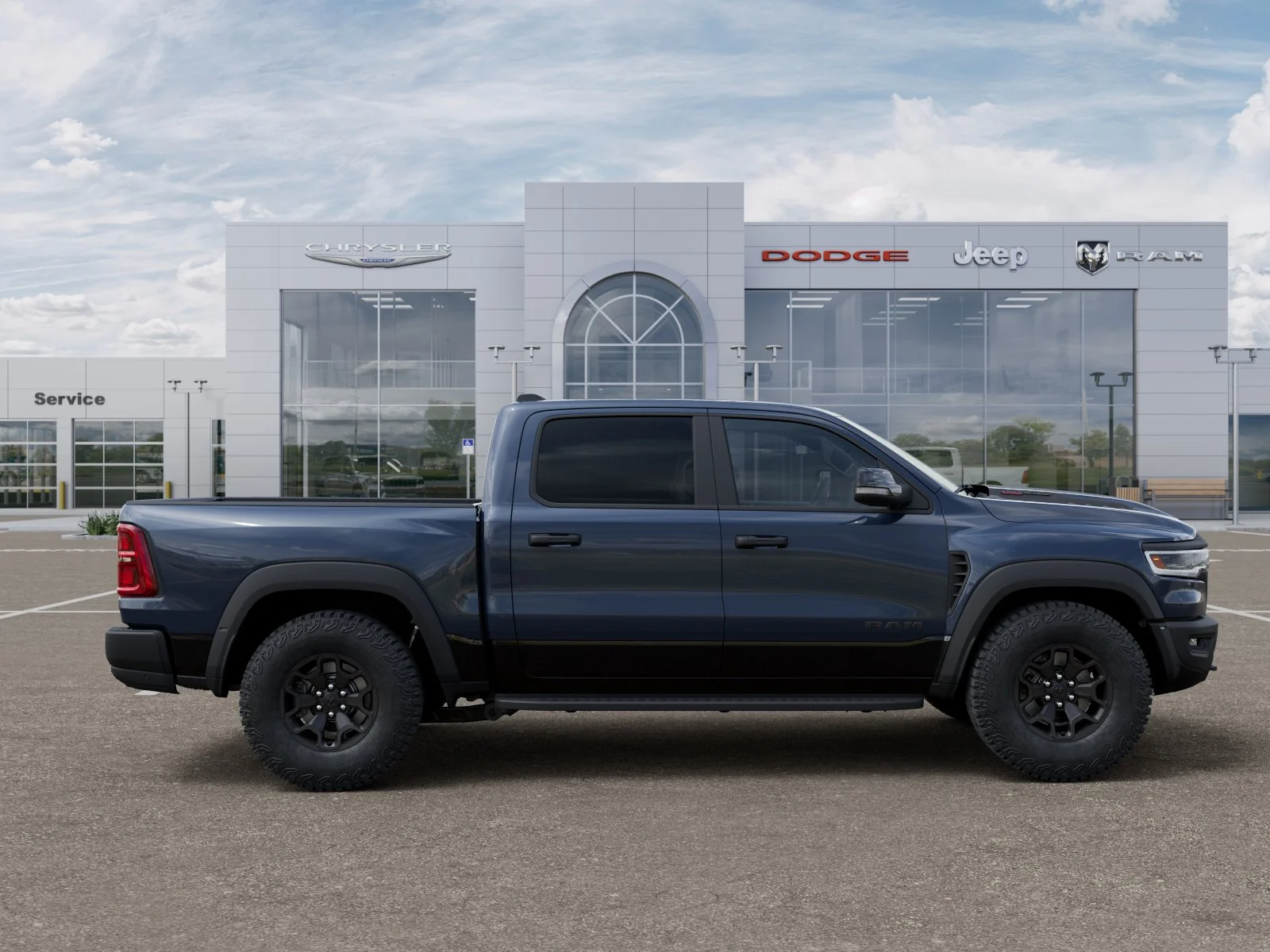 New 2026 Forged Blue Metallic Exterior Paint RAM RHO image 51