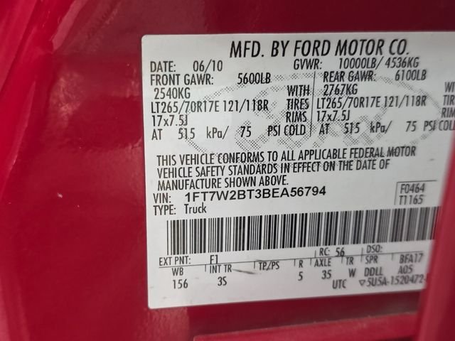Used 2011 Red Ford XLT image 10