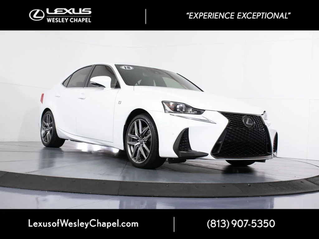 Used 2018 White Lexus 350 image 1