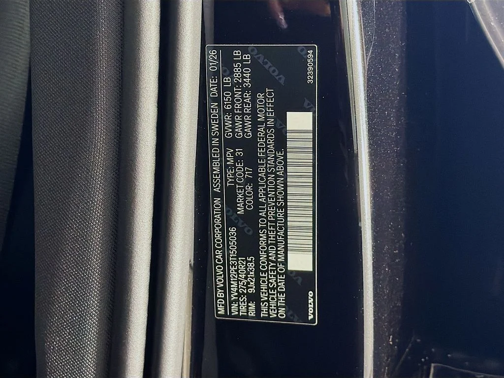 New 2026 Black Volvo B5 Plus image 34