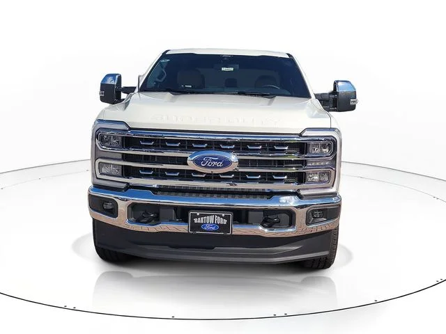 New 2026 White Metallic Ford Lariat image 2