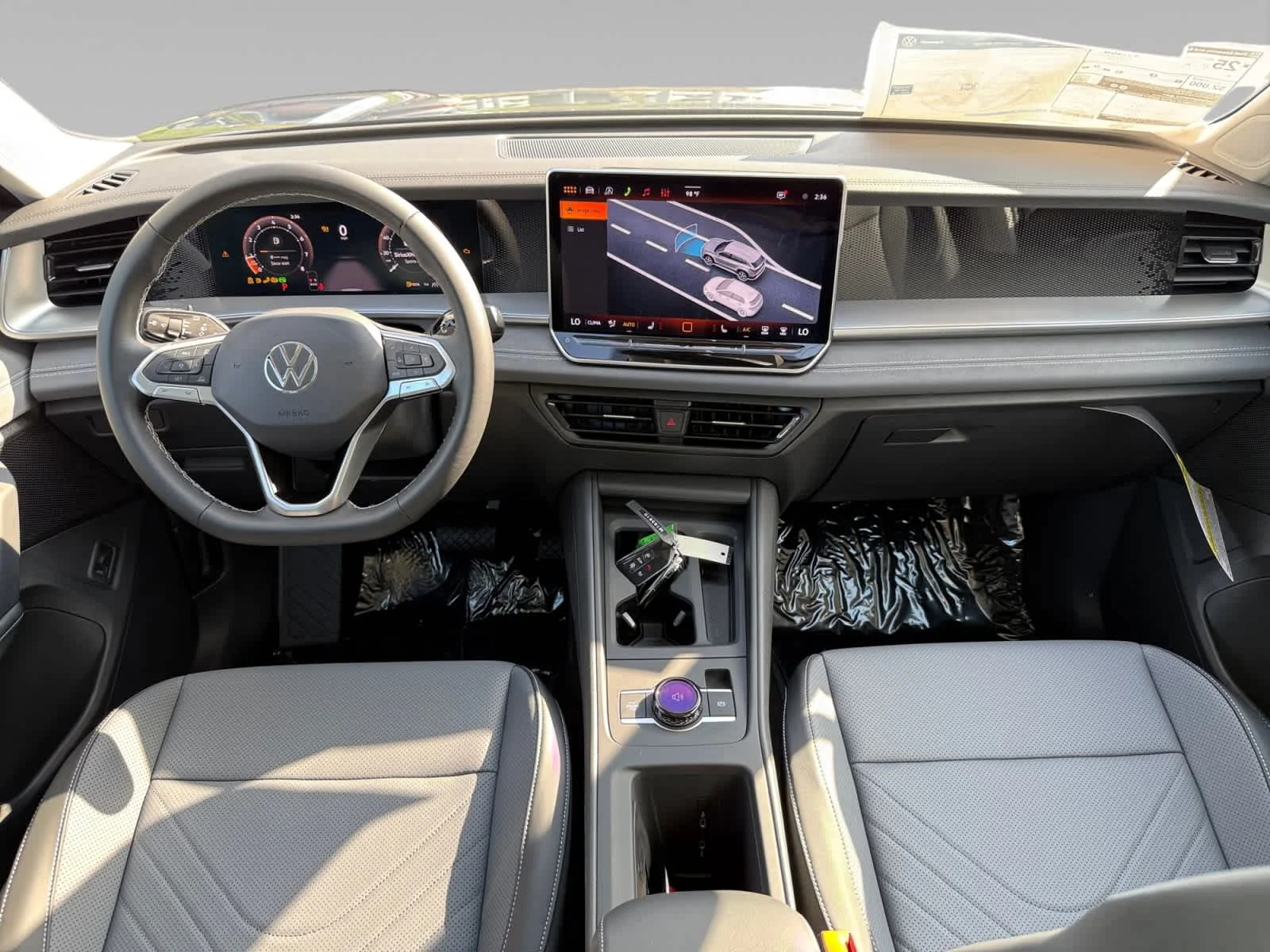 New 2026 Platinum Gray Metallic Volkswagen SE image 21