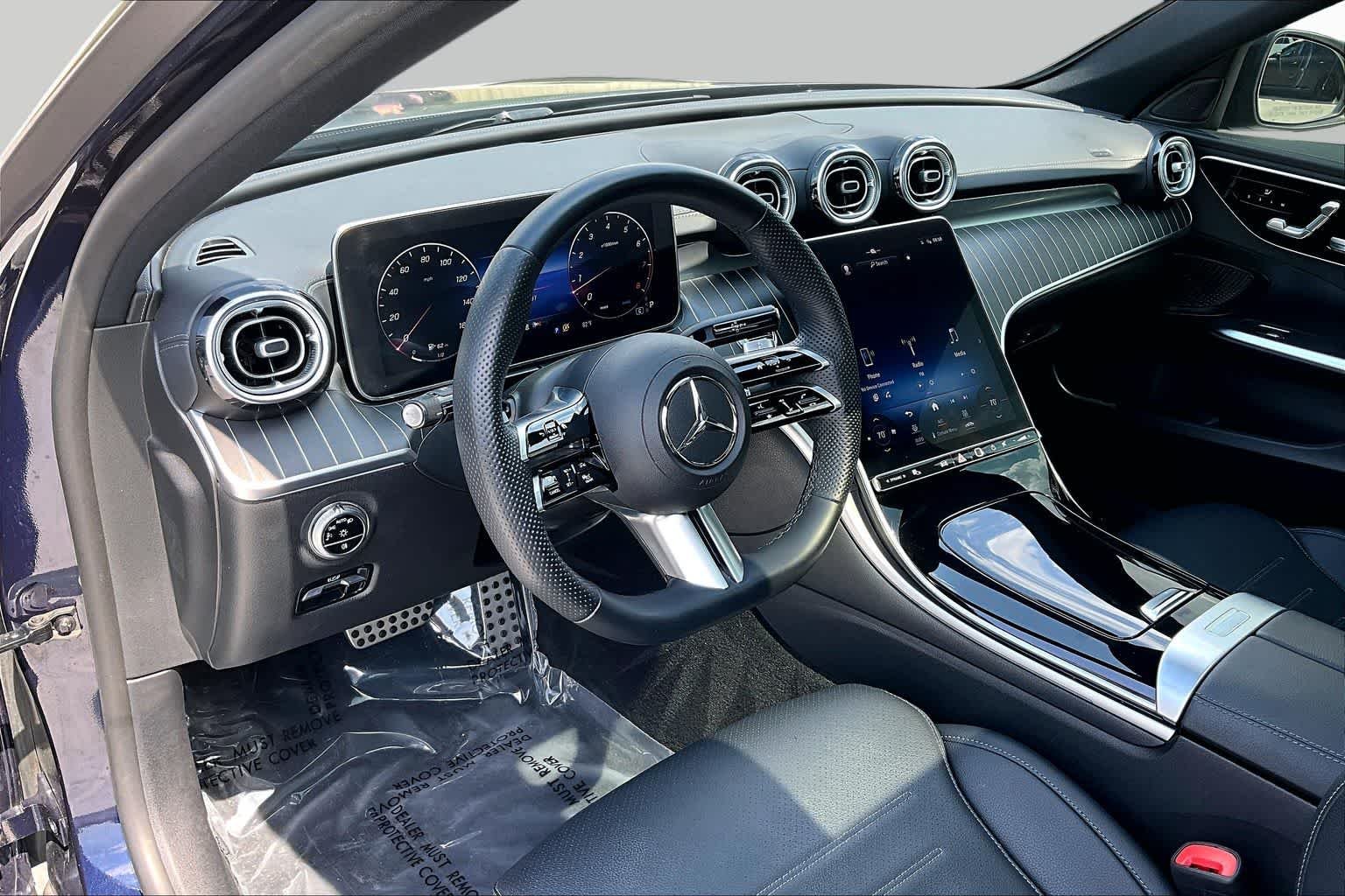 Used 2023 Lunar Blue Metallic Mercedes-Benz C 300 image 17