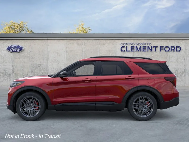 New 2026 Rapid Red Metallic Tinted Clearcoat Ford ST image 3