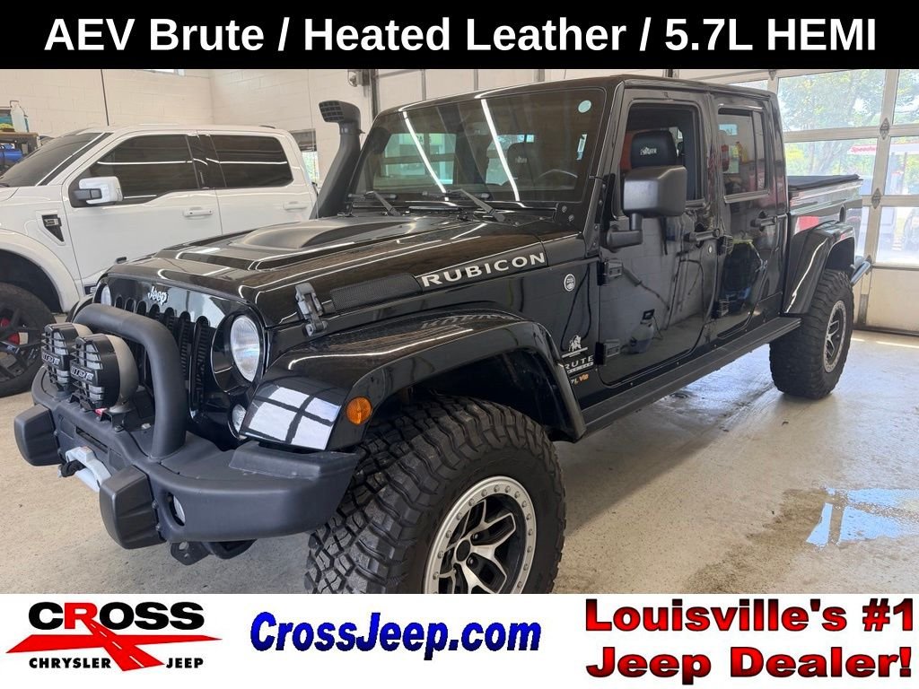Used 2016 Black Clearcoat Jeep Unlimited Rubicon image 1