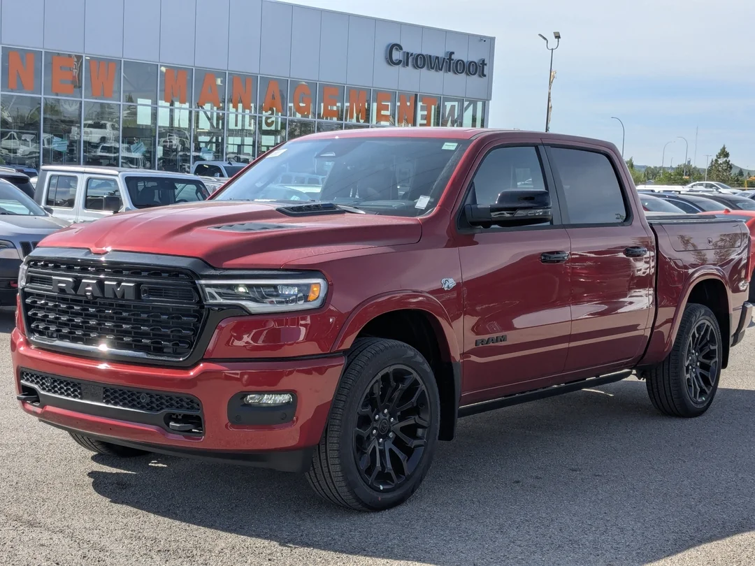 New 2026 Red RAM Limited - - Night Edition - Level A Grp - Pano Sunroof - 14.4 Uconnect NAV & More! image 4
