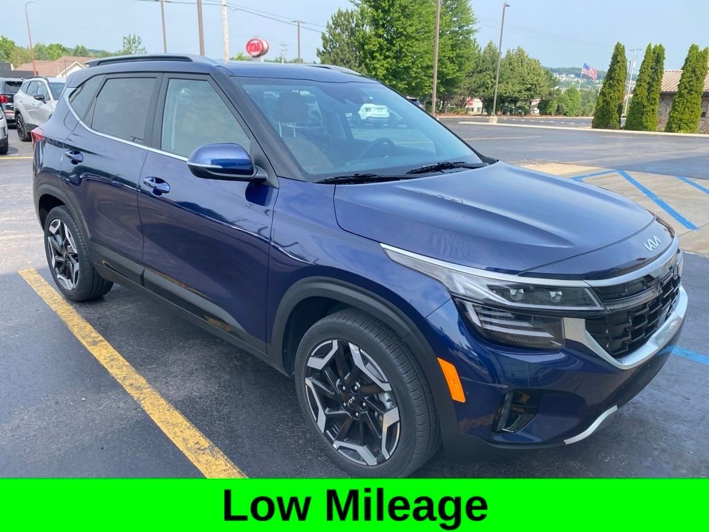 Used 2024 Dark Ocean Blue Kia SX image 1