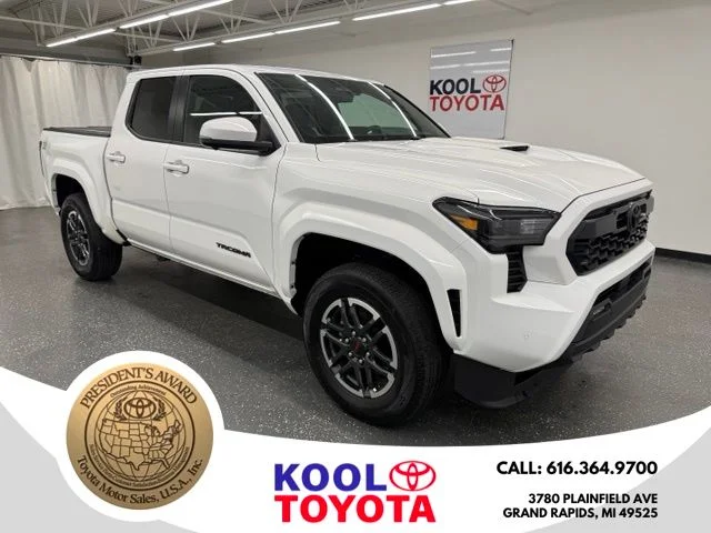 Certified Used 2025 White Toyota TRD Sport image 1