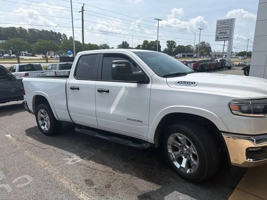 Used 2025 Bright White Clearcoat Ram Big Horn image 6