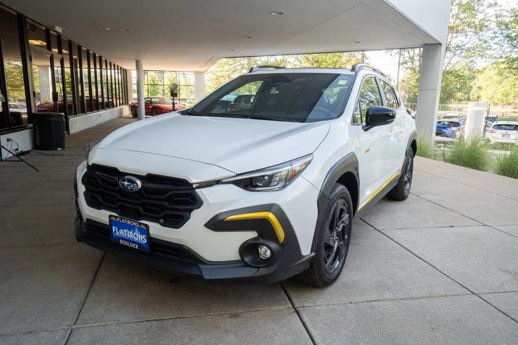 Certified Used 2025 White Subaru Sport image 3
