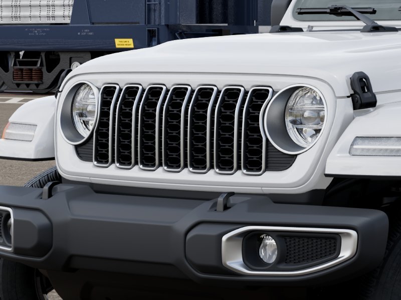 New 2026 Bright White Clear-Coat Exterior Paint Jeep Sahara image 7