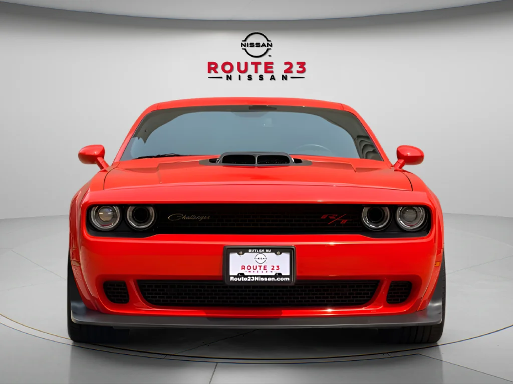 Used 2021 Orange Dodge R/T Scat Pack Widebody image 3