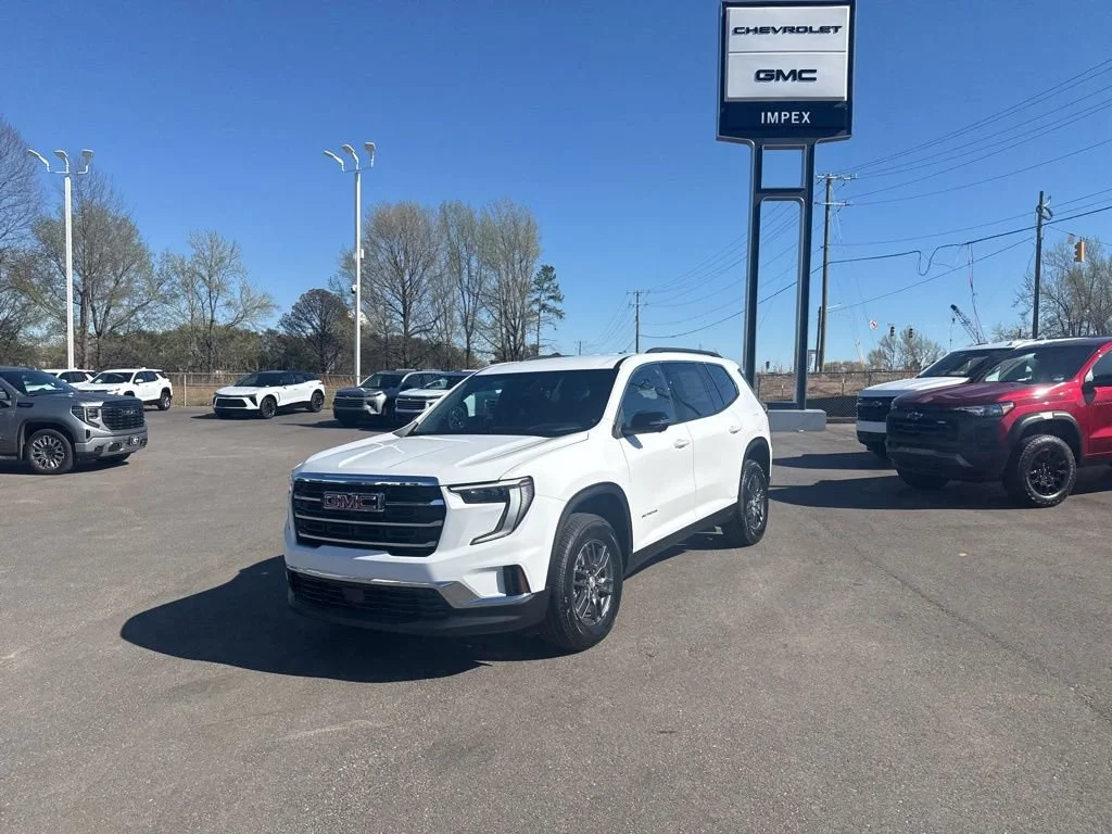 Summit White 2026 GMC Acadia Elevation FWD SUV / Crossover Front-Wheel Drive