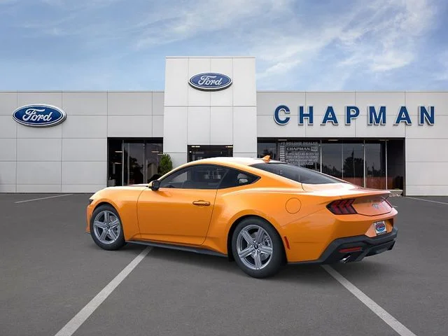 New 2026 Orange Fury Metallic Tri-coat Ford EcoBoost® Premium Fastback image 4