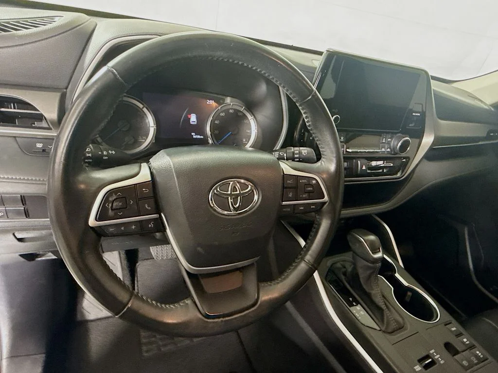 Used 2023 Celestial Silver Metallic Toyota Hybrid XLE image 12