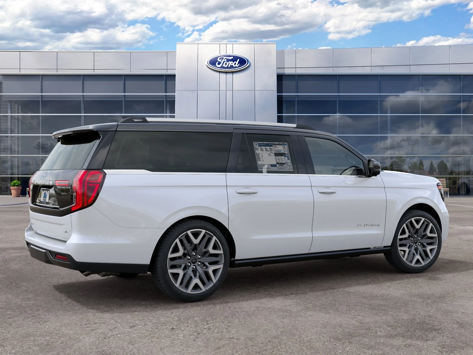 New 2027 Star White Metallic Tri-Coat Ford Platinum image 31