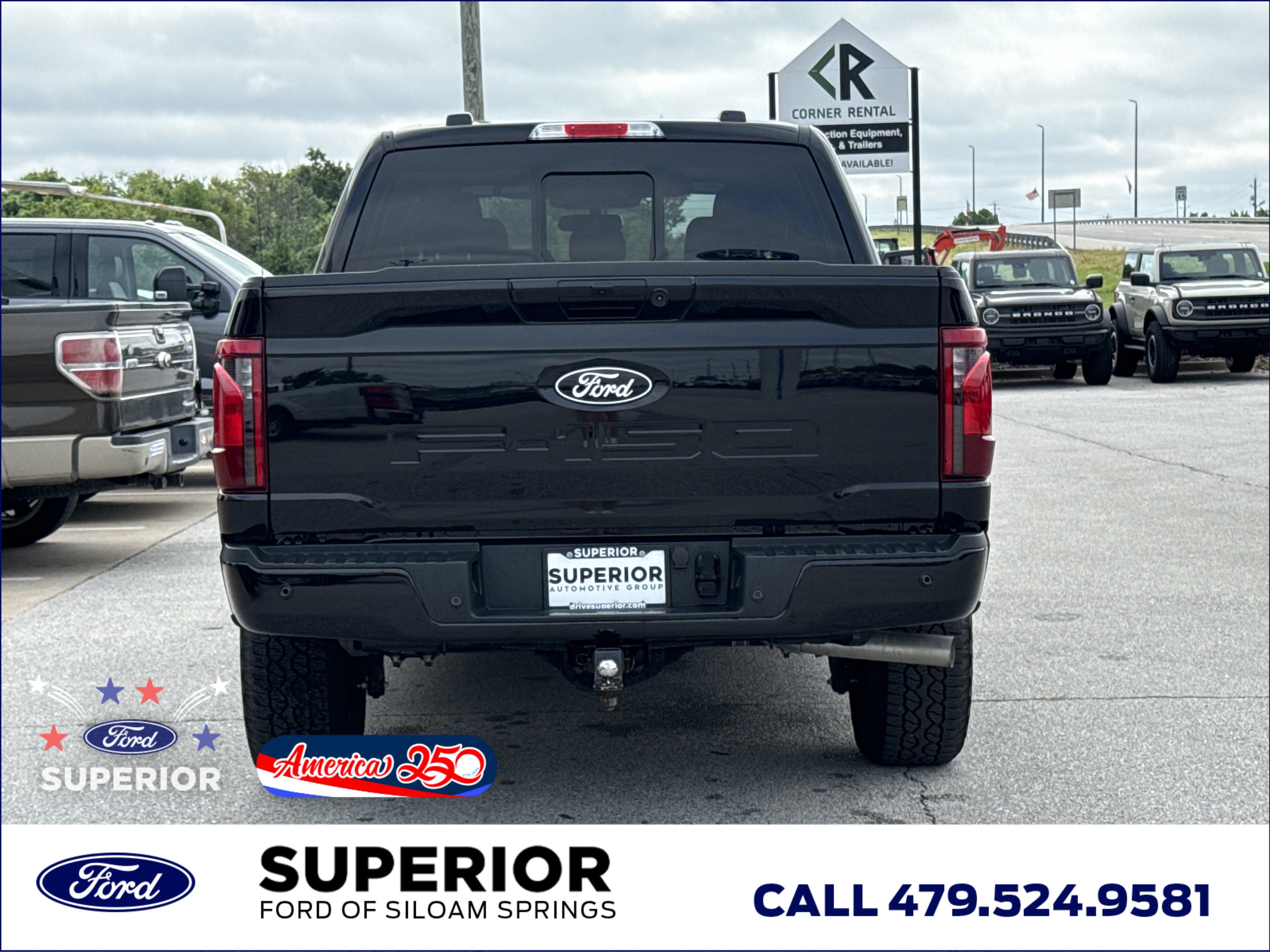 New 2026 Agate Black Metallic Ford XLT 4WD image 5