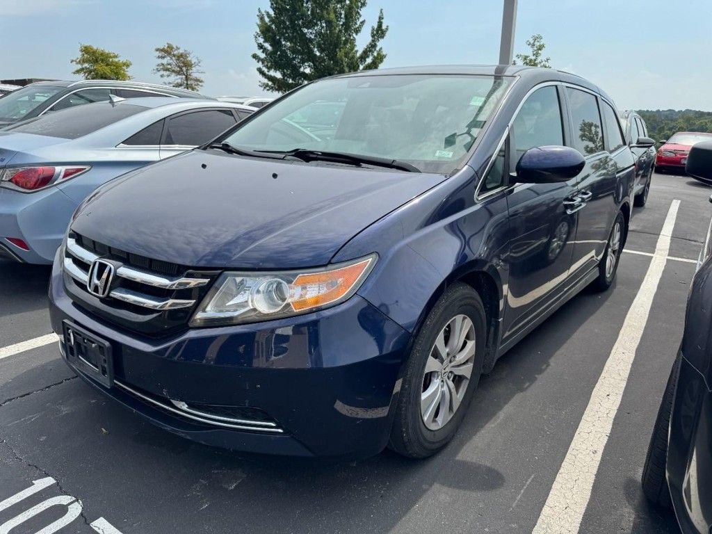Used 2016 Blue Honda EX-L image 3