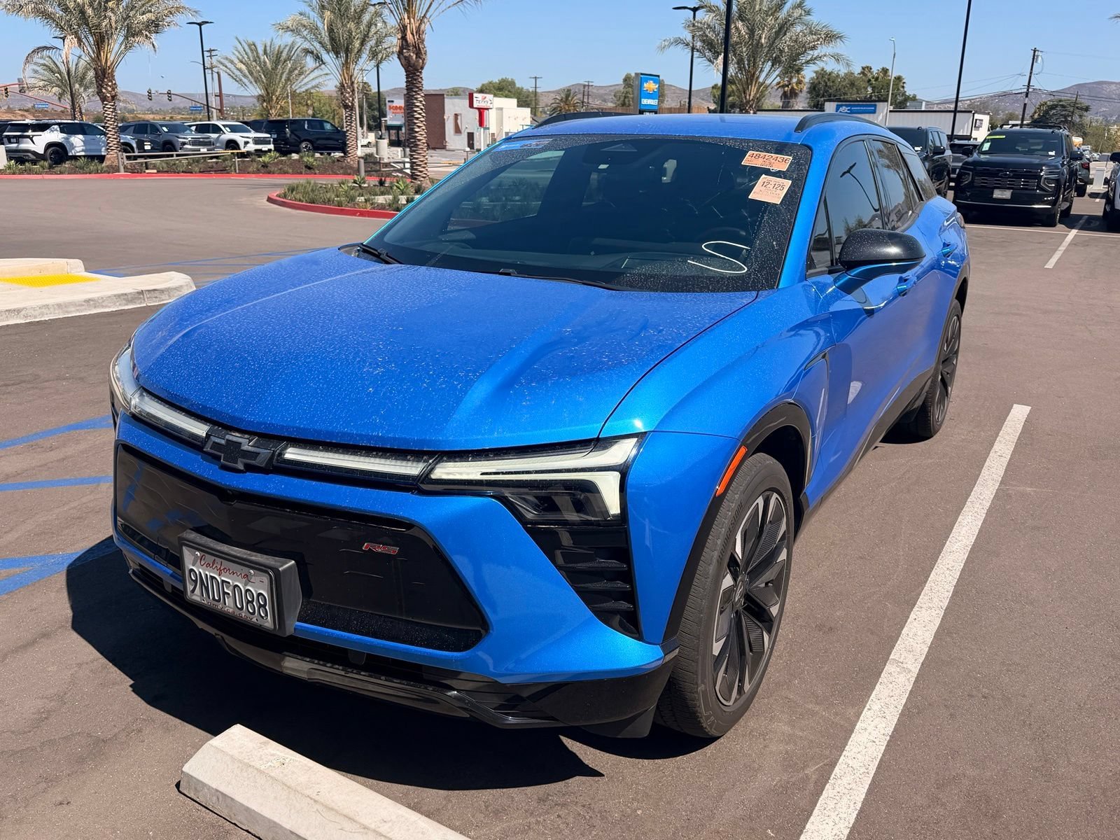 Used 2024 Chevrolet Blazer EV RS with VIN 3GNKDCRJ8RS183879 for sale in Santee, CA
